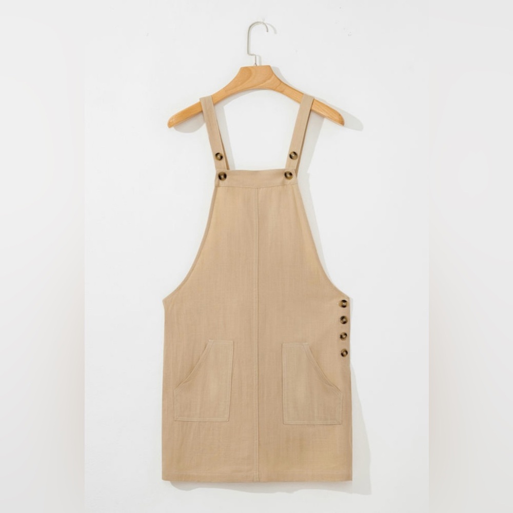 Aspen-linen Overall Dress - Picture 4 of 7